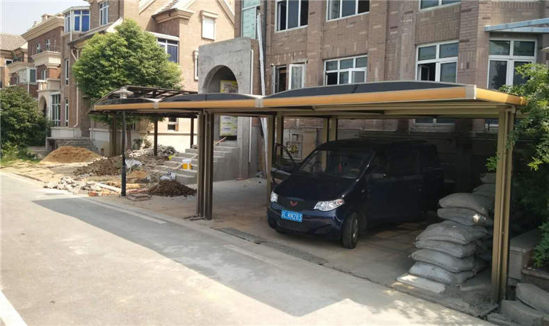 鋁合（hé）金車棚骨架的相對性優勢