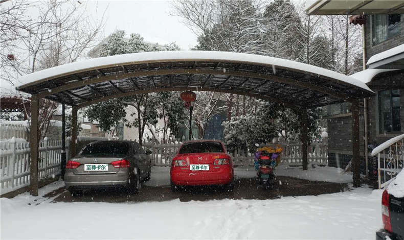 大雪才是（shì）檢驗車（chē）棚品質的標準 
