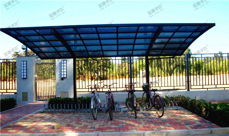 上海奉浦小學自（zì）行車車棚安裝