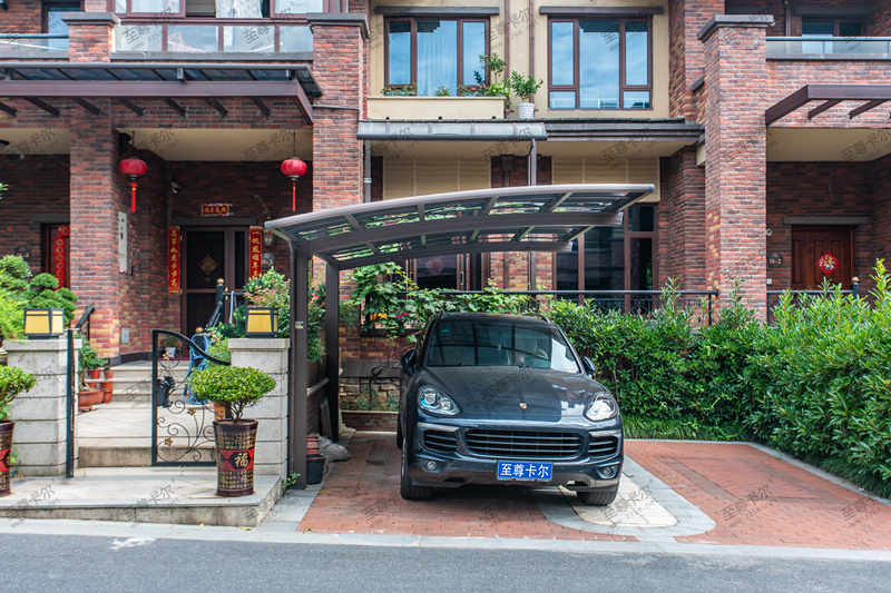 別墅要做車棚，看了91视频福利別墅（shù）鋁合金車棚再決定