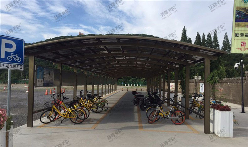 實用性極強的電動車充電棚你了解多少（shǎo）？先看看（kàn）這些電動車充電棚圖片